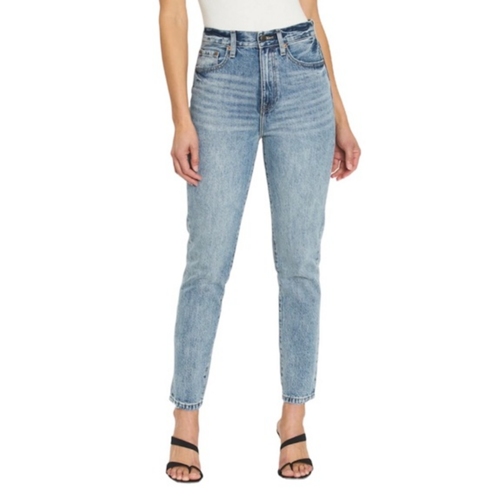 NWT Pistola Keaton Play Day High Rise Slim Straight Leg‎ Blue Jeans